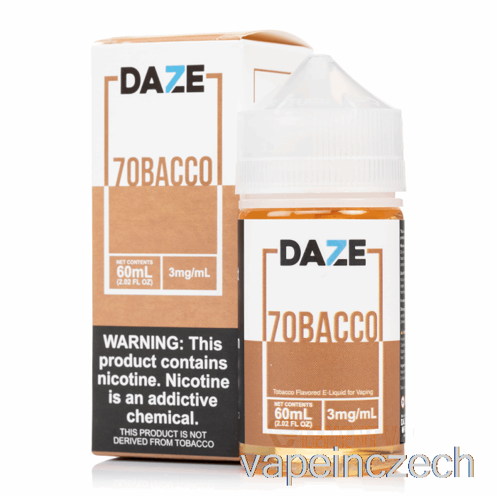 7obacco - 7 Daze E-liquid - 60ml 0mg Vape Bez Nikotinu